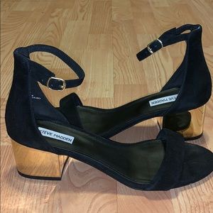 Steve Madden ankle strap heels
